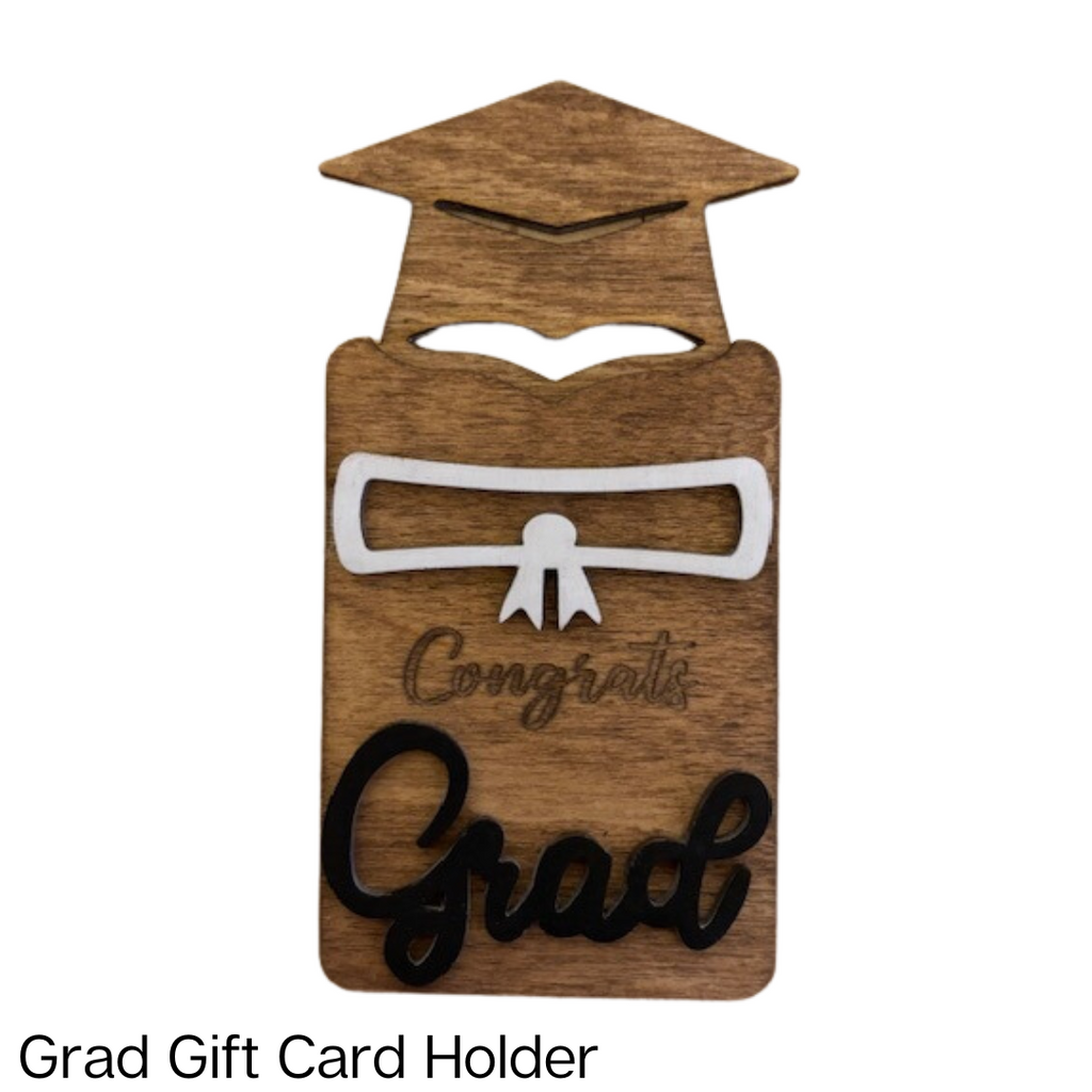 Graduation Gift Card Holder, Baltic Birch Wood Card Holder, Class of 2 JoyFilled LLC Graduation Gift Card Holder, Baltic Birch Wood Card Holder, Class of 2 JoyFilled LLC