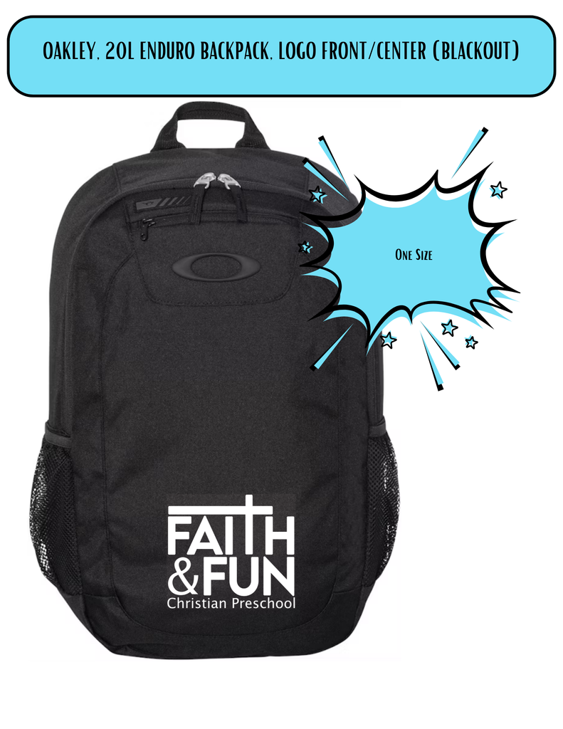 Oakley Backpack Faith & Fun