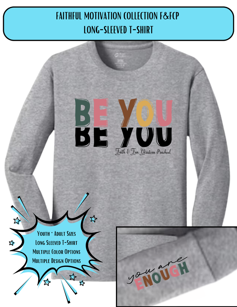 Faithful Motivation Collection F&FCP, Long-Sleeved T-Shirt, Design 25-13