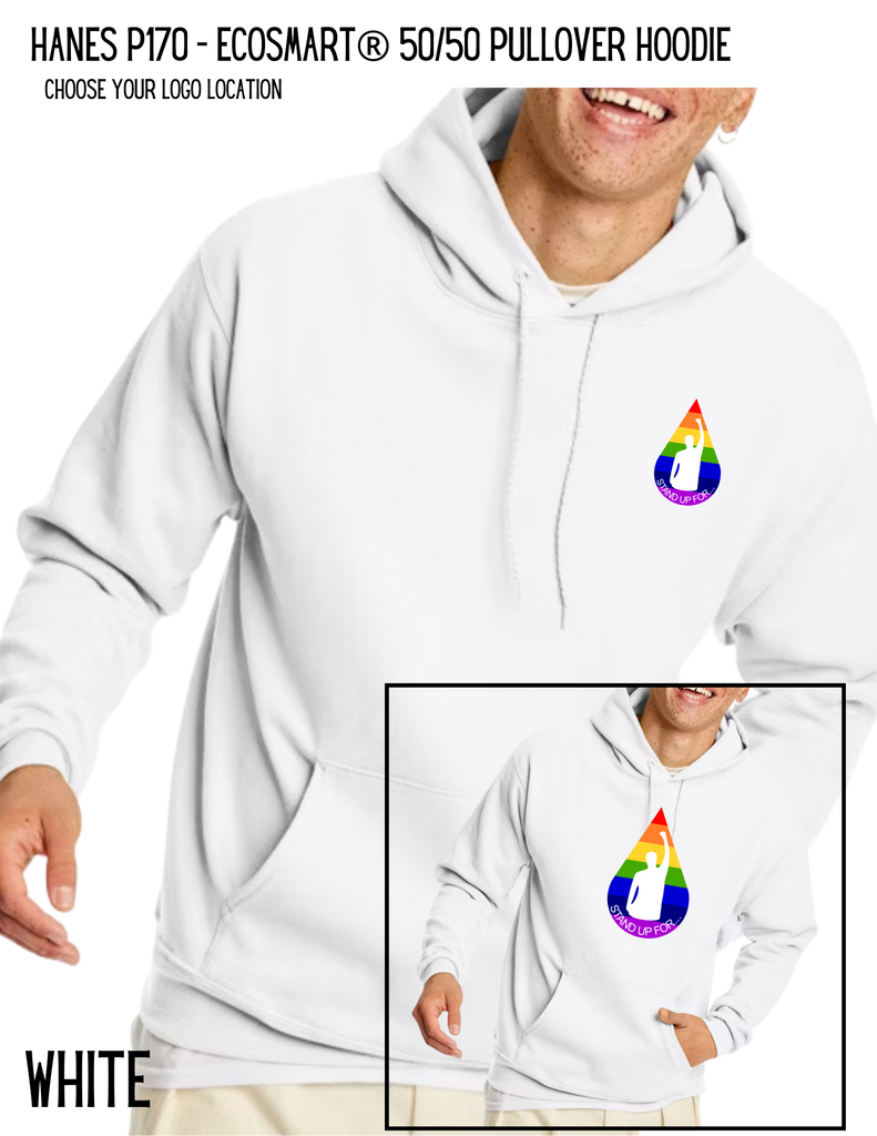 Stand Up For Theatre Hanes P170 - Ecosmart® 50/50 Pullover Hoodie