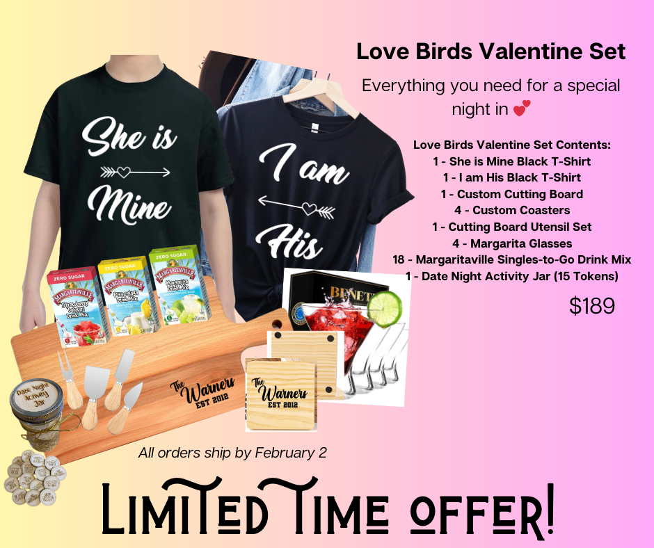 Love Birds Valentine Gift Set