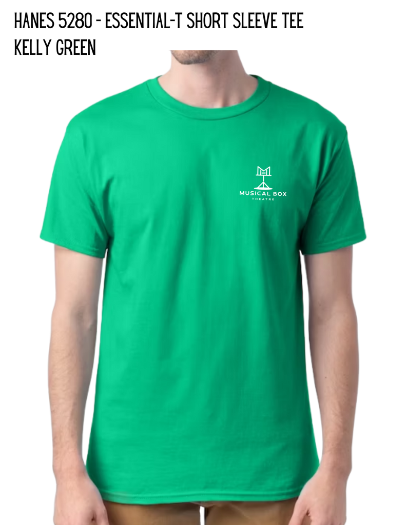 Neverland Show T-Shirts Hanes Essential, Kelly Green