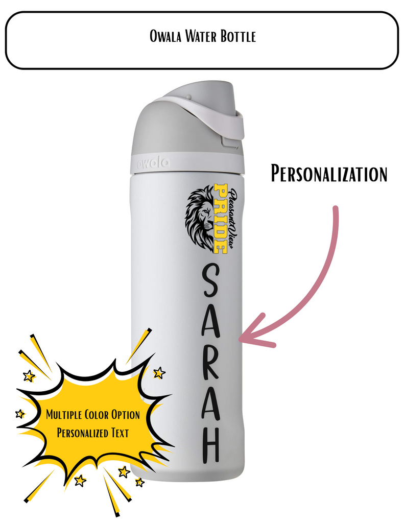 Owala Freesip Insulated Stainless Steel Water Bottle with Straw (Design 25-17)