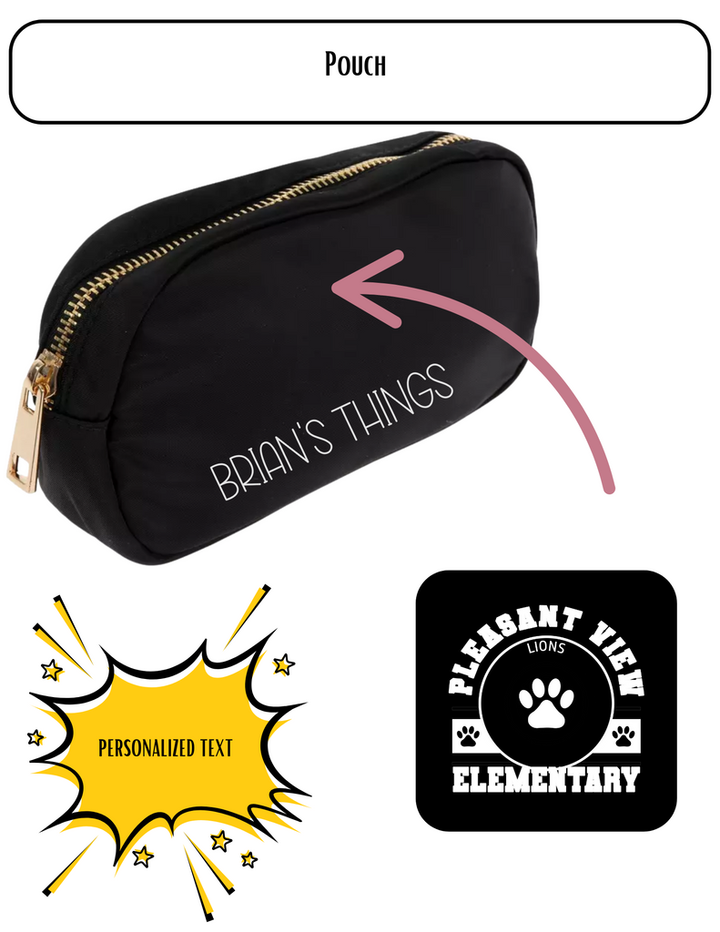 Pouch, Personalized (Design 25-16)