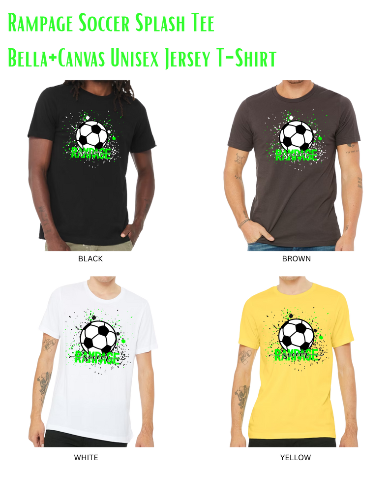 Rampage Soccer Splash T-Shirt