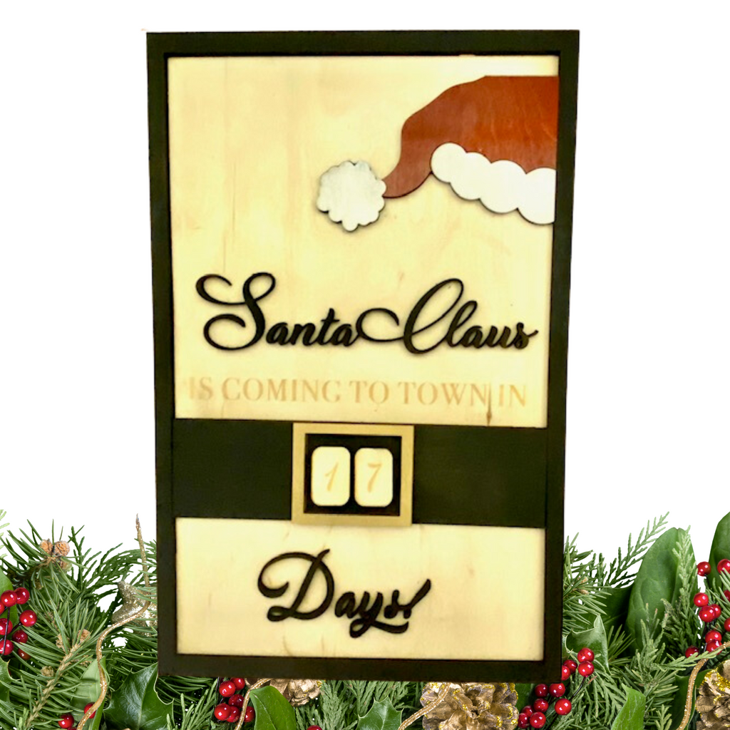 Santa Claus Christmas Countdown