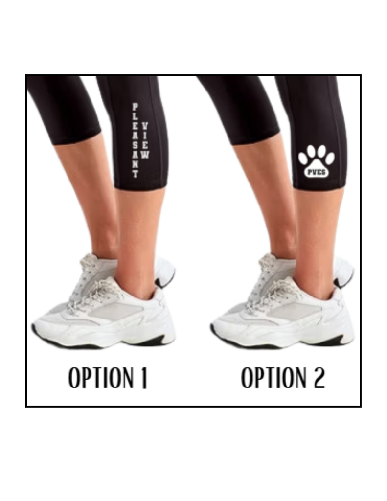 Women's Three Quarter Performance Leggings (Design 25-13)