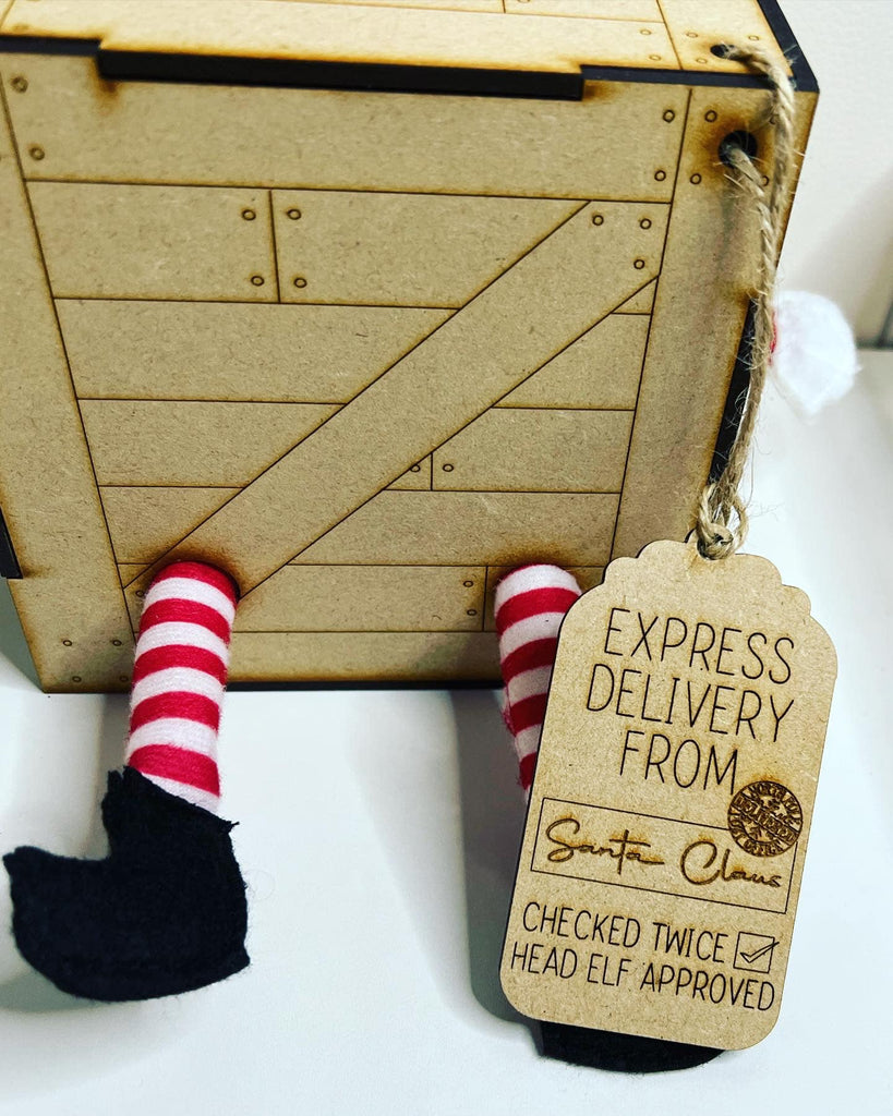 Elf Delivery Crate Joyfilled Llc